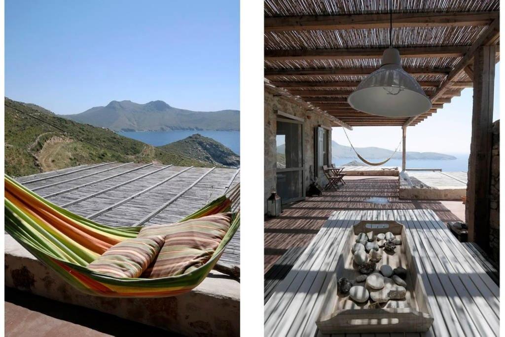 Snake House 180 Sea View - Serifians Residences Vagia (Serifos) Ngoại thất bức ảnh